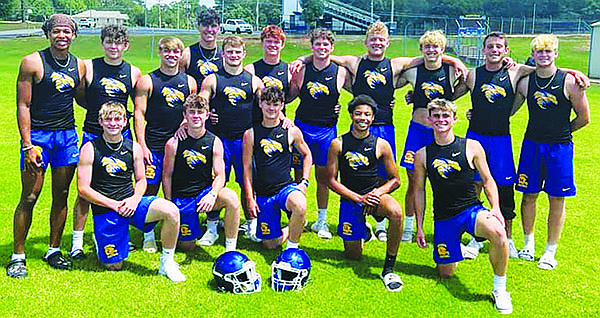 SHERIDAN HIGH SCHOOL’S YELLOWJACKET football team has spent the summer practicing hard and competing in summer tournaments to hone their skills and prepare for the upcoming football season.