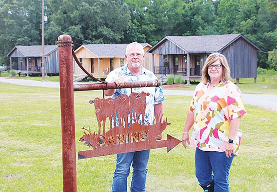 DJ and Lisa Ray, owners of Oak Hill Farms in Sheridan, were selected as the 2023 Grant County Farm Family. Oak Hill Farms is located at 7106 Highway 46 North, 7 miles northeast of Sheridan. The Rays have been farming at Oak Hill Farms for seven years and also operate an event venue on the farm. See the special section included in this issue for more on the Rays and Oak Hill Farms. Photo by Gretchen Ritchey