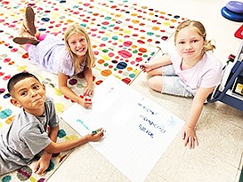 EAST END INTERMEDIATE SCHOOL’S fourth-grade students in Mrs. Potter's class read Math Curse and discussed ways that they use math every day. Some of them were really surprised at how much math they actually use or think about each day.