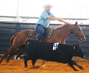 The newly constructed W.A. Arena hosted its first big horse event this Sept. 28-29 bringing a United States Team Penning Association event to Grant County. 
Photo By Brittany Black
