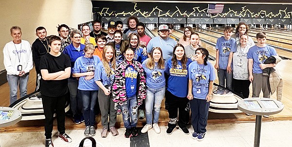 Sheridan High School athletes competed in the Area 9 Special Olympics Bowling competition. The following students brought home the medals: Colten Stringfellow-Silver, Jasmine Brixey-Silver, Cohen Wallace-Bronze, Timothy Mashburn-Gold, Brandon Pacheco-Gold, Jerry Denham-Bronze, Leah D’Mitruchina-Bronze, Baylei Tarvin-Gold, Ariel Johnson-Silver, Carter Hubanks-Bronze, Xavier Morin-Silver, Madison Britton-Silver, Cadie Simmons-Gold, Ava Lammey-Gold, Anjela Hernandez-Bronze, Jack Jones-Silver, Ryan Burdess-Bronze, Bryan Peters-Silver, Lily Foshee-Bronze, Chris Kern-Bronze, Bernard Morgan-Gold, Ethan Sparks-Gold, and Mason Ingram-Silver.