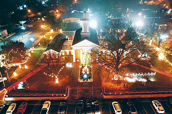 Grant County’s annual Christmas on the Square event will be held on Dec. 2 on the courthouse square with the Christmas parade kicking off the events at 5 p.m.  File Photo