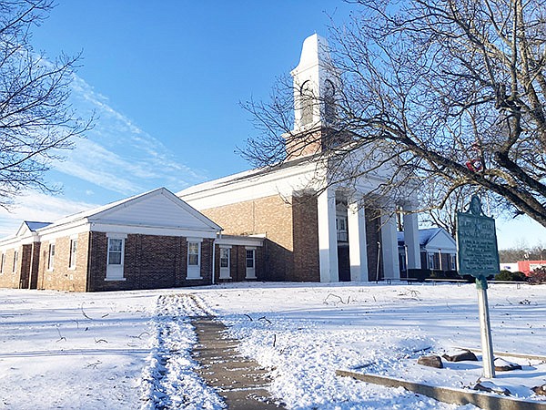A WINTER STORM last week left a snow and ice covered Grant County behind causing schools, government offices and many businesses to close for several days due to hazardous road conditions. Photo by Byron Tate