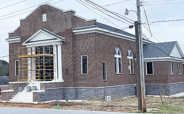 THE GRANT COUNTY ANNEX BUILDING is moving closer to completion with significant improvements completed and underway. Upon completion several county offices will be moved to the facility. Photos By Gretchen Ritchey