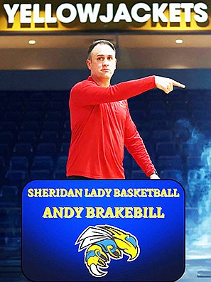 Sheridan School District has announced that Andy Brakebill will be the new head girls’ basketball coach for the Lady Yellowjackets. Photo courtesy of SSD Communications