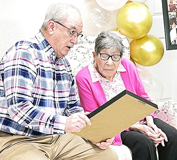 Emily Harrison’s, a Tull resident, incredible life journey was honored during a 100th birthday celebration held on Jan. 25 at Saline Missionary Baptist Church, where State Sen. Kim Hammer, also pastor of the church, presented her with a Senate Citation from the Arkansas State Senate as well as a letter from Gov. Sarah Sanders.