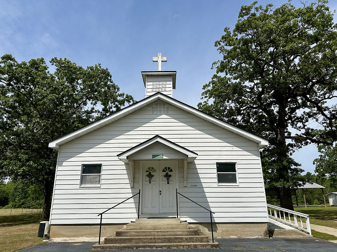 Old Folks’ Singing will continue for a 140th year on May 18 at the Ebenezer United Methodist Church in Tull, shown here.