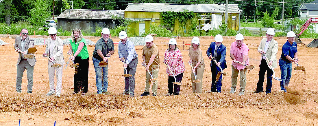 Sheridan Healthcare & Rehabilitation Center at 113 South Briarwood held a groundbreaking ceremony for its newest facility, The Green House Cottages. (Photo: Gretchen Ritchey)