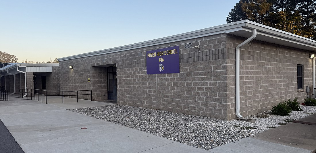 Poyen and Sheridan schools received letter grades from the state recently. Shown here is Poyen High School, which earned an A grade. (Photo: Poyen School District)