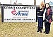 Grant County E.O.C. displays new sign