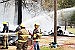 Fire destroys country club golf cart sheds