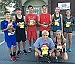 Several cross country members participate in 5k for St. Jude