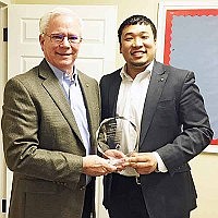 Representative Ken Bragg Presented FCAC Statesman Award